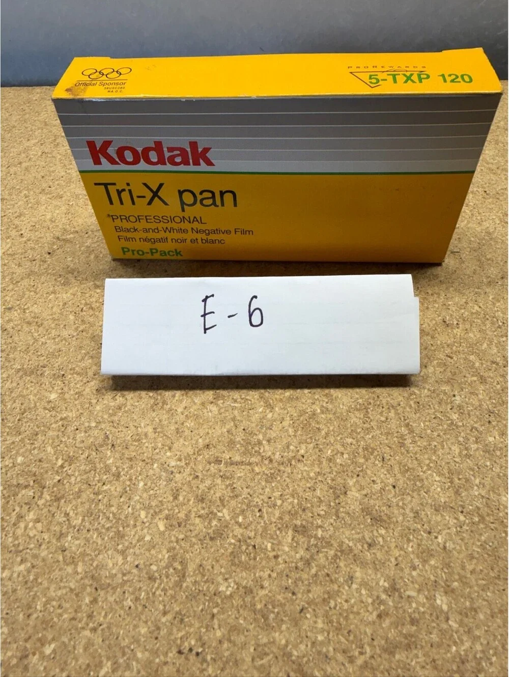 Vintage Kodak Tri-X Pan 120 Film Pro-Pack 5 Rolls Expired 1999 Storage E-6